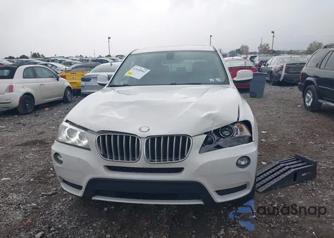 2013 BMW X3 xDrive28I из США, поврежденный, VIN 5UXWX9C54D0D03663
